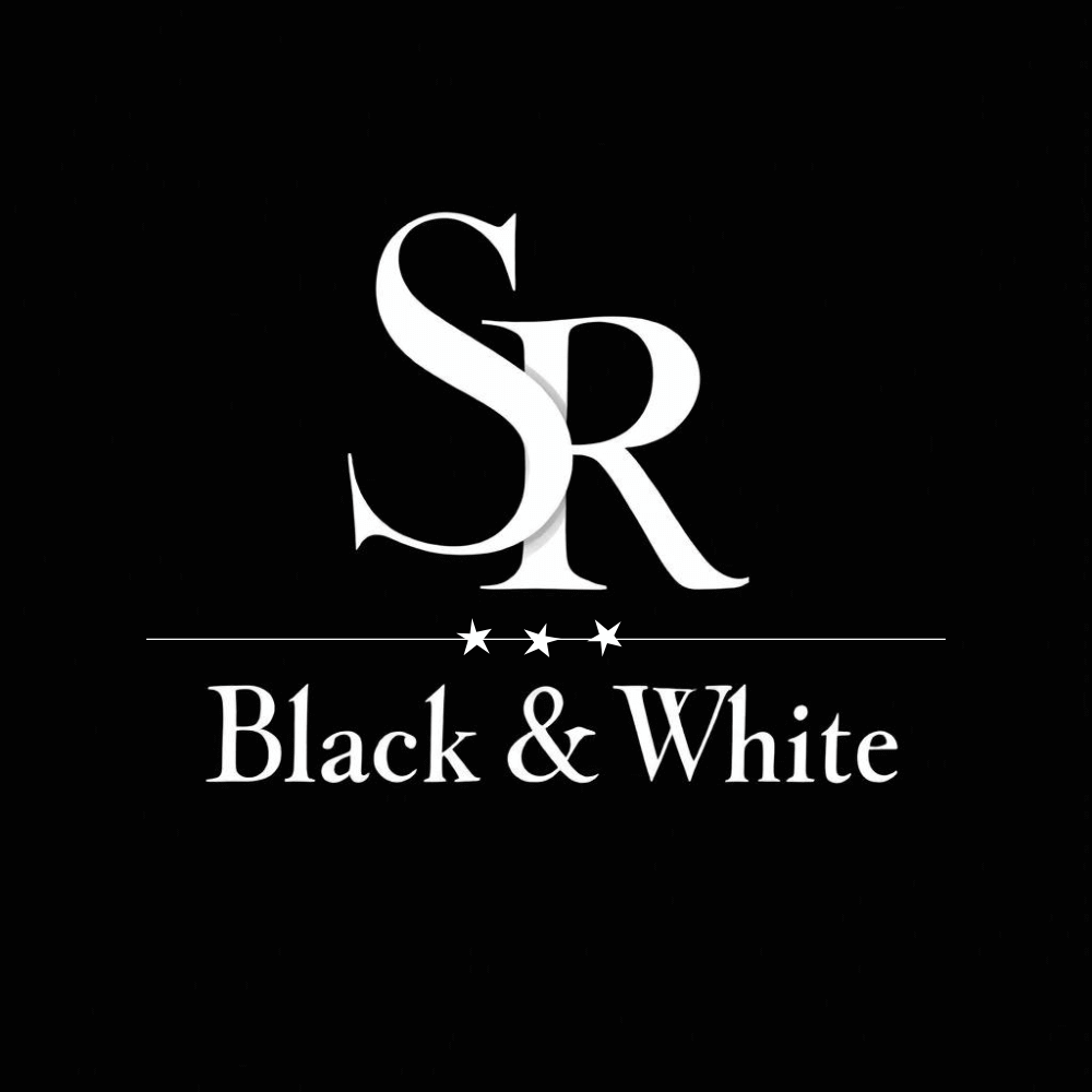 Studio Romy B&W gift card logo displaying elegant black and white design by Studio Romy Black and White.