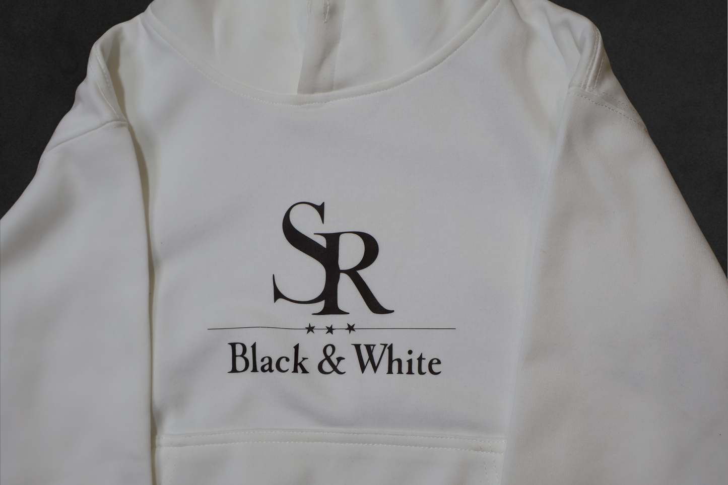 SR Black & White Kids Black&White Tracksuit – Unisex