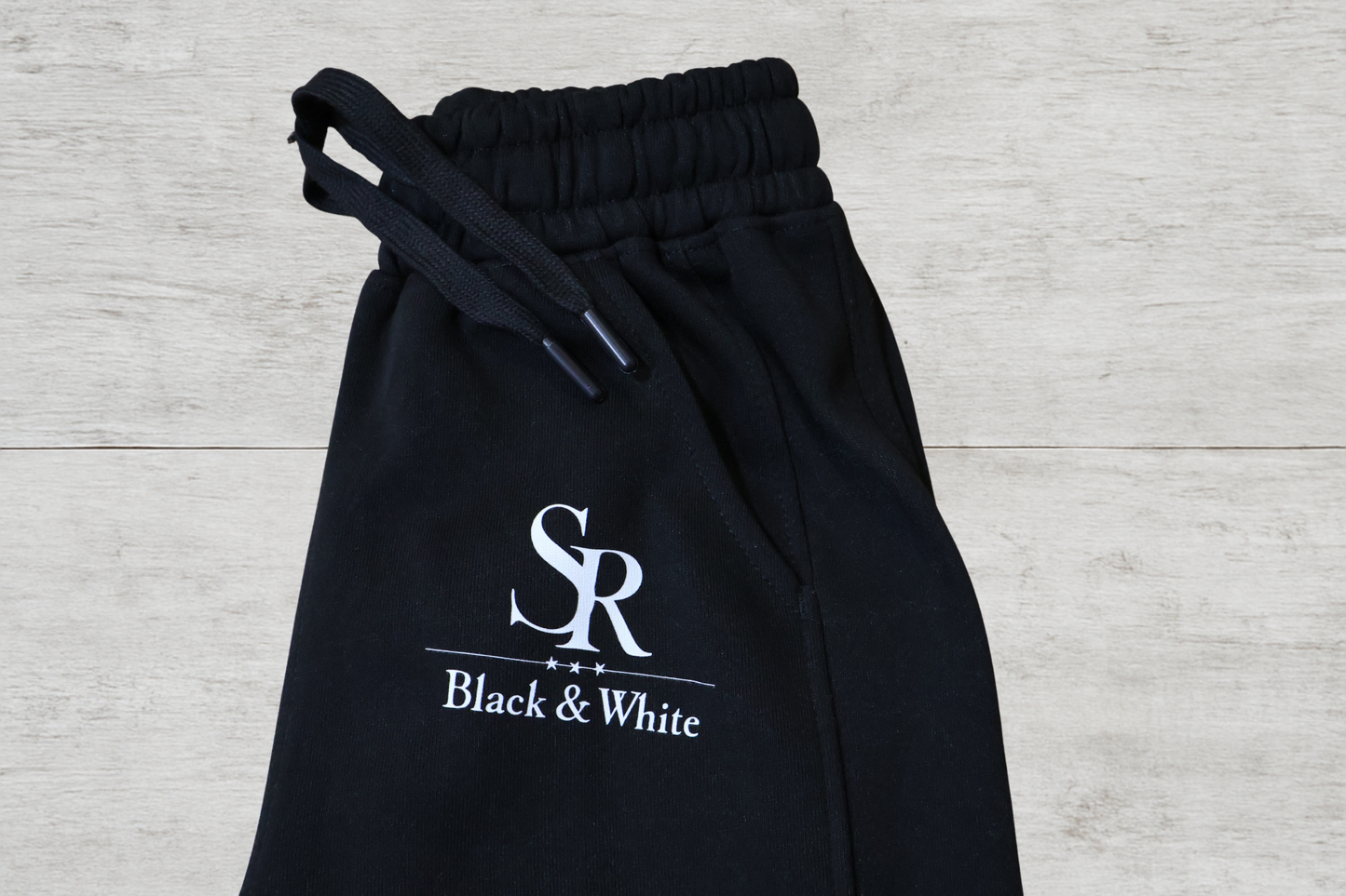 SR Black & White Kids Black&White Tracksuit – Unisex