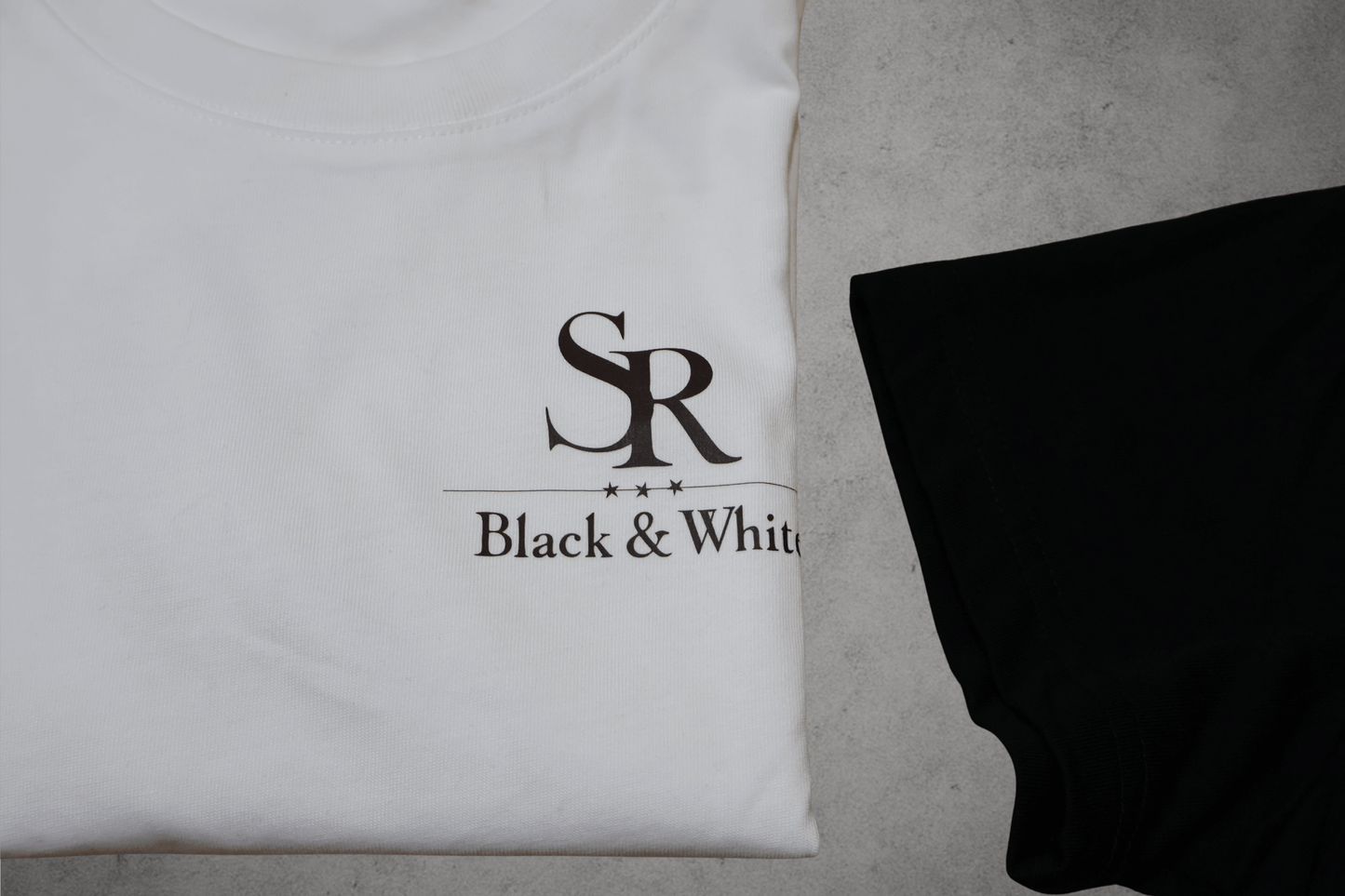SR Black & White Kids T-shirt – Unisex
