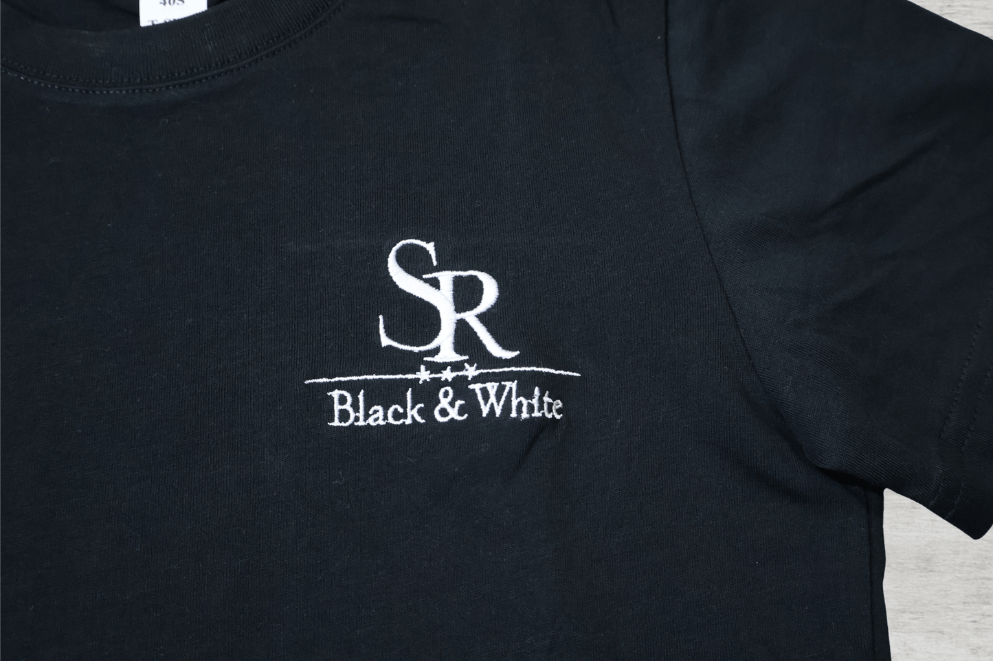 SR Black & White Kids T-shirt – Unisex