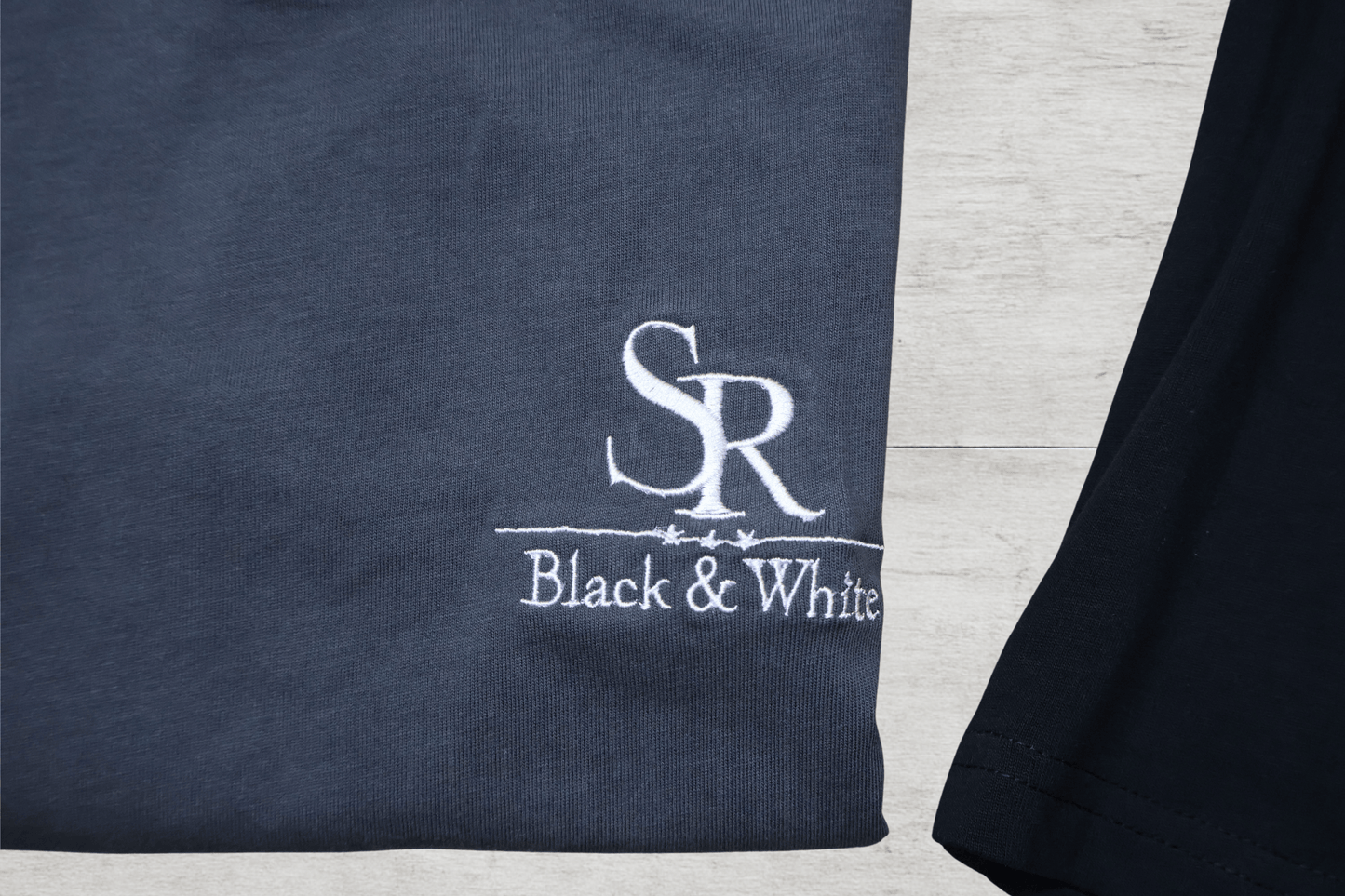 SR Black & White Kids T-shirt – Unisex