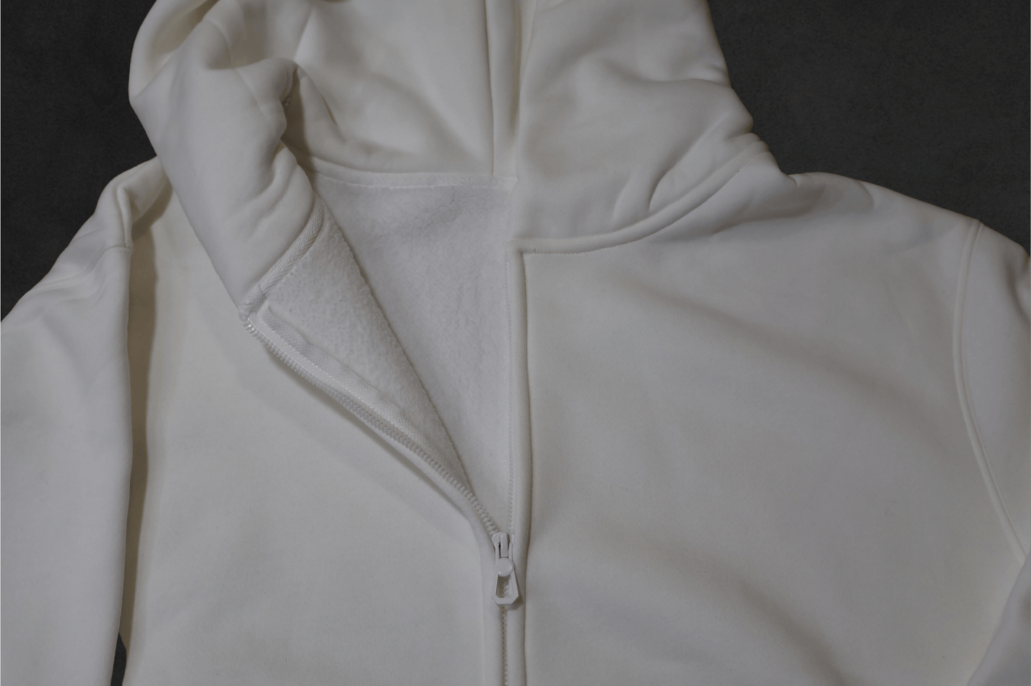 SR Black & White Premium Zip Jacket with Hoodie – Unisex
