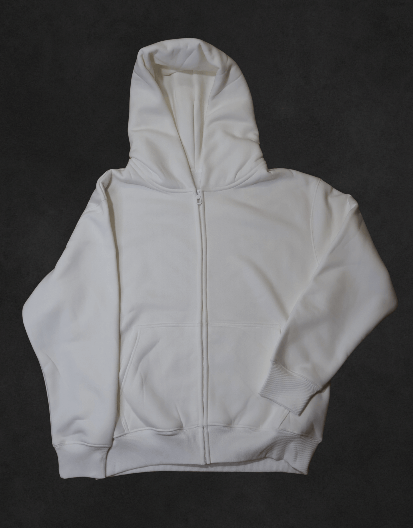 SR Black & White Premium Zip Jacket with Hoodie – Unisex