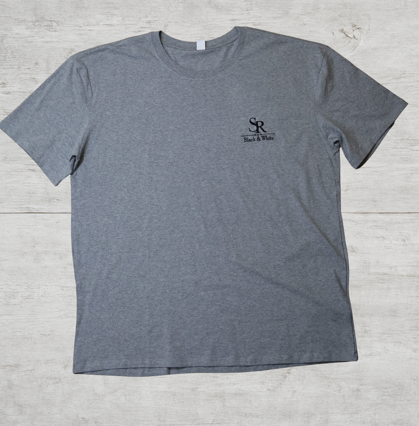 SR Black & White T-shirt – Unisex