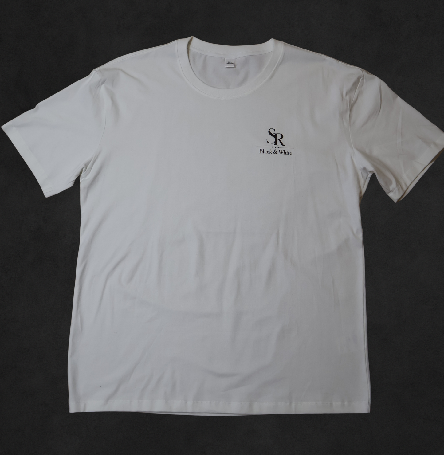 SR Black & White T-shirt – Unisex