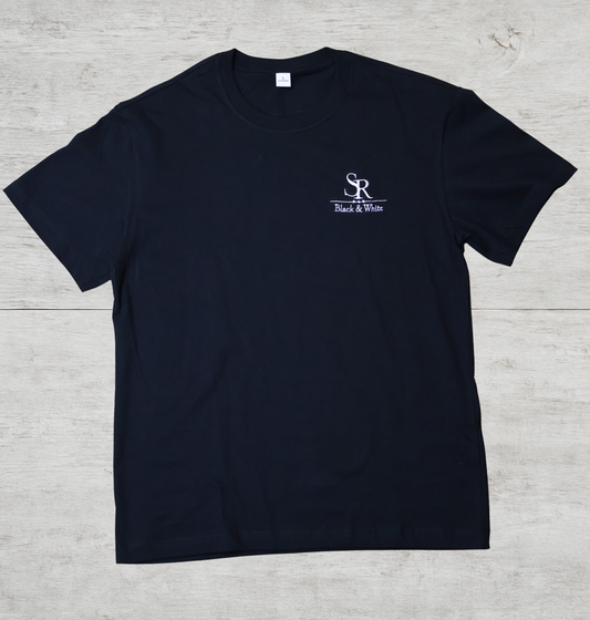 SR Black & White T-shirt – Unisex